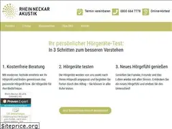 Sites similar to rhein-neckar-akustik.de
