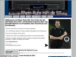 Sites similar to rhein-ruhr-hifi.de