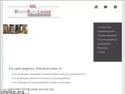 Sites similar to rhein-ruhr-lease.de