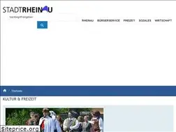 Sites similar to rheinau.de