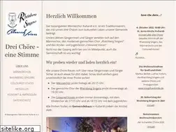 Sites similar to rheinberg-singers.de