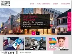 Sites similar to rheinberggalerie.de