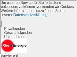 Sites similar to rheinenergie.com