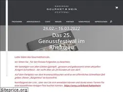 Sites similar to rheingau-gourmet-festival.de
