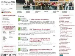 Sites similar to rheinhausen.de