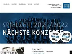 Sites similar to rheinische-philharmonie.de
