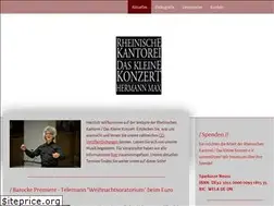 Sites similar to rheinischekantorei.de