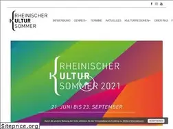 Sites similar to rheinischer-kultursommer.de