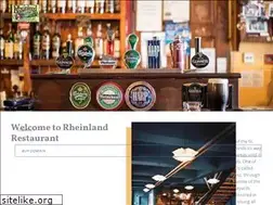 Sites similar to rheinlandrestaurant.com