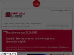 Sites similar to rheinmaasklinikum.de