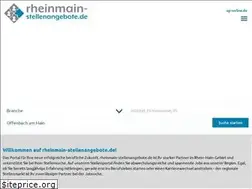 Sites similar to rheinmain-stellenangebote.de