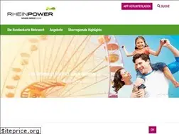 Sites similar to rheinpower-kundenkarte.de