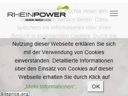 Sites similar to rheinpower.de