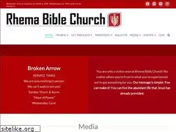 Sites similar to rhemabiblechurch.com