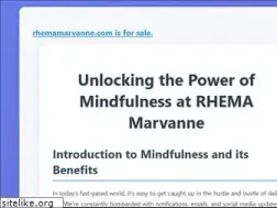 Sites similar to rhemamarvanne.com