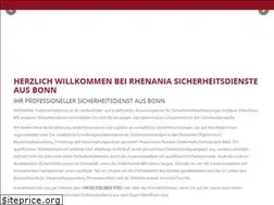 Sites similar to rhenania-sicherheit.de