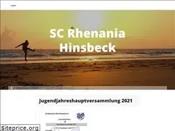 Sites similar to rhenaniahinsbeck.de