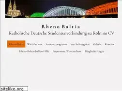 Sites similar to rheno-baltia.de