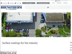 Sites similar to rhenotherm.de