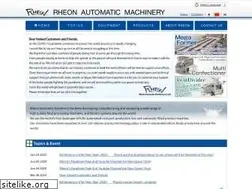 Sites similar to rheon.com
