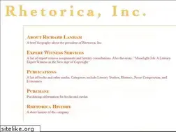 Sites similar to rhetoricainc.com