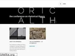 Sites similar to rhetoricaltheory.org
