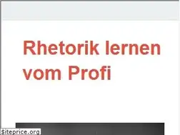 Sites similar to rhetorik-lernen.net