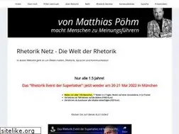 Sites similar to rhetorik-netz.de