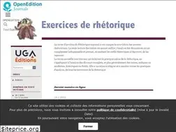 Sites similar to rhetorique.revues.org