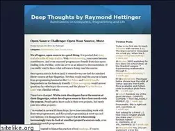 Sites similar to rhettinger.wordpress.com