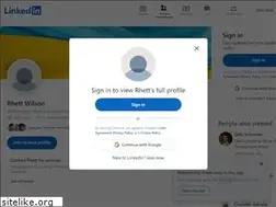 Sites similar to rhettwilson.com