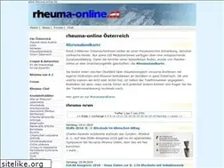 Sites similar to rheuma-online.at
