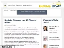 Sites similar to rheuma-update.com