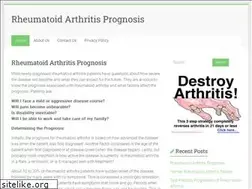 Sites similar to rheumatoidarthritisprognosis.net
