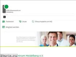 Sites similar to rheumazentrum-heidelberg.de