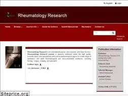 Sites similar to rheumres.org