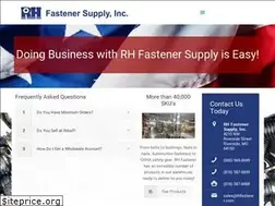 Sites similar to rhfastener.com