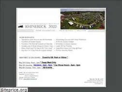 Sites similar to rhinebeckcarshow.com