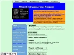 Sites similar to rhinebeckhistoricalsociety.org