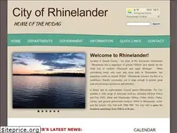 Sites similar to rhinelandercityhall.org