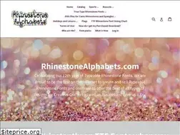 Sites similar to rhinestonealphabets.com