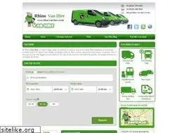Sites similar to rhino-van-hire.co.uk
