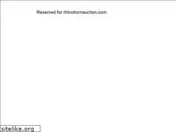 Sites similar to rhinohornauction.com