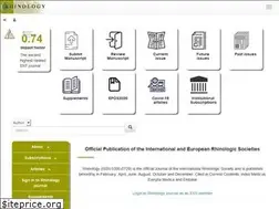 Sites similar to rhinologyjournal.com