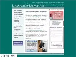 Sites similar to rhinoplastylosangeles.com