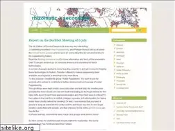 Sites similar to rhizomatic.wordpress.com