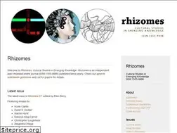 Sites similar to rhizomes.net