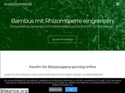 Sites similar to rhizomsperre.de