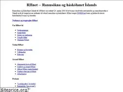 Sites similar to rhnet.is