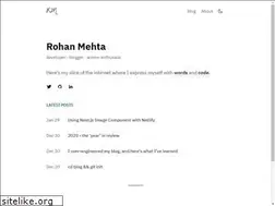 Sites similar to rhnmht30.dev